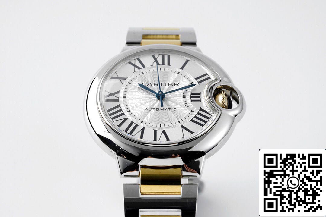 Ballon Bleu De Cartier W2BB0002 33MM 1:1 Best Edition AF Factory White Dial US Replica Watch