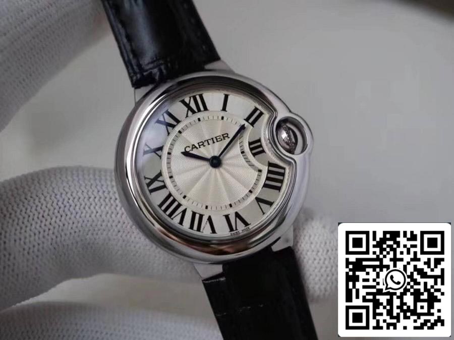 Ballon Bleu De Cartier WE902073 33MM V6 Factory 1:1 Best Edition Swiss ETA076 US Replica Watch