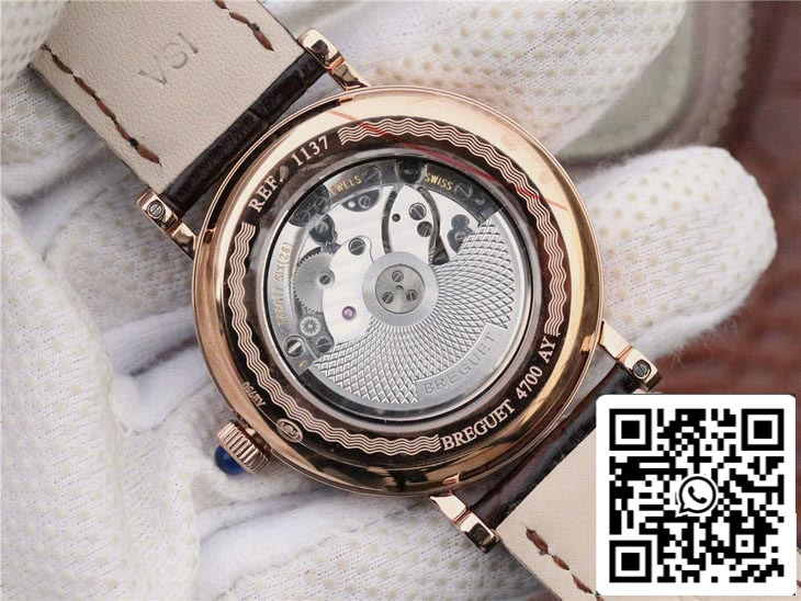 Breguet Classique Moonphase 4396 1:1 Best Edition Rose Gold Case US Replica Watch