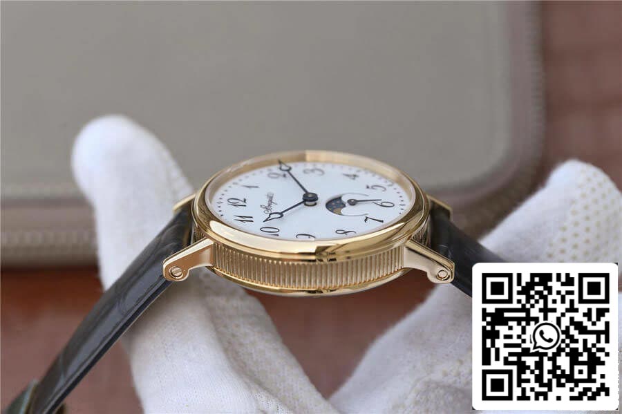 Breguet Classique Moonphase 9087BB/29/964 1:1 Best Edition TW Factory Yellow Gold Case US Replica Watch