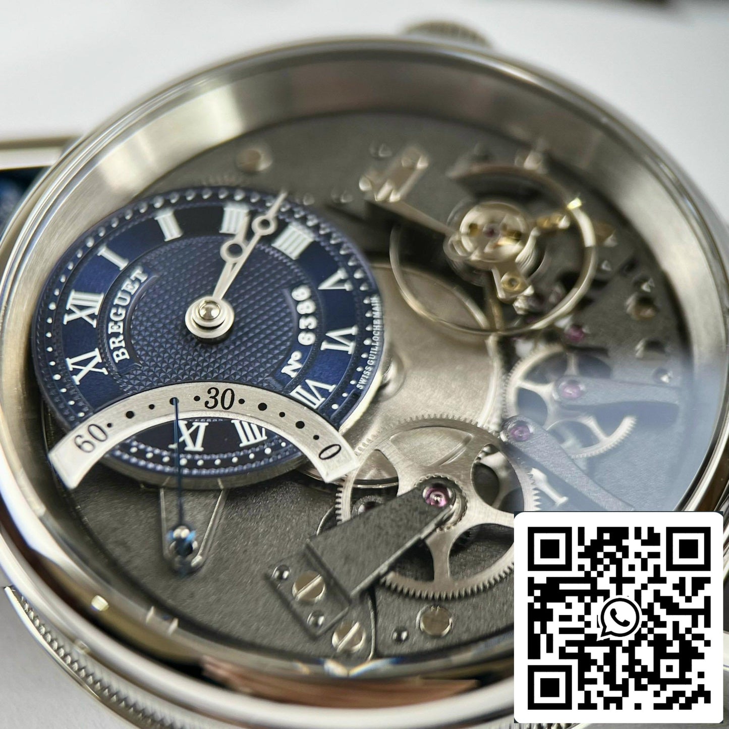 Breguet Tradition 7097BB/GY/9WU 1:1 Best Edition ZF Factory 18k White Gold US Replica Watch