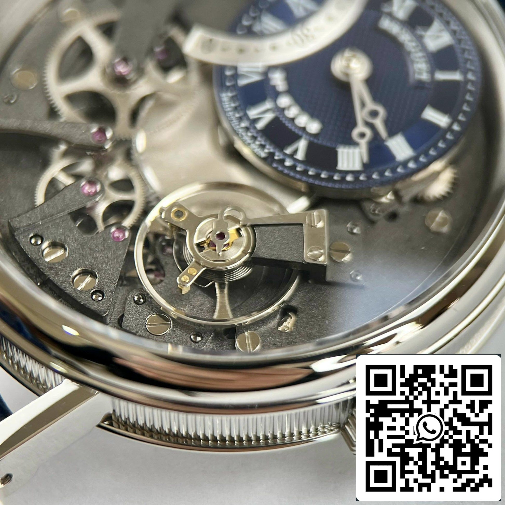 Breguet Tradition 7097BB/GY/9WU 1:1 Best Edition ZF Factory 18k White Gold US Replica Watch