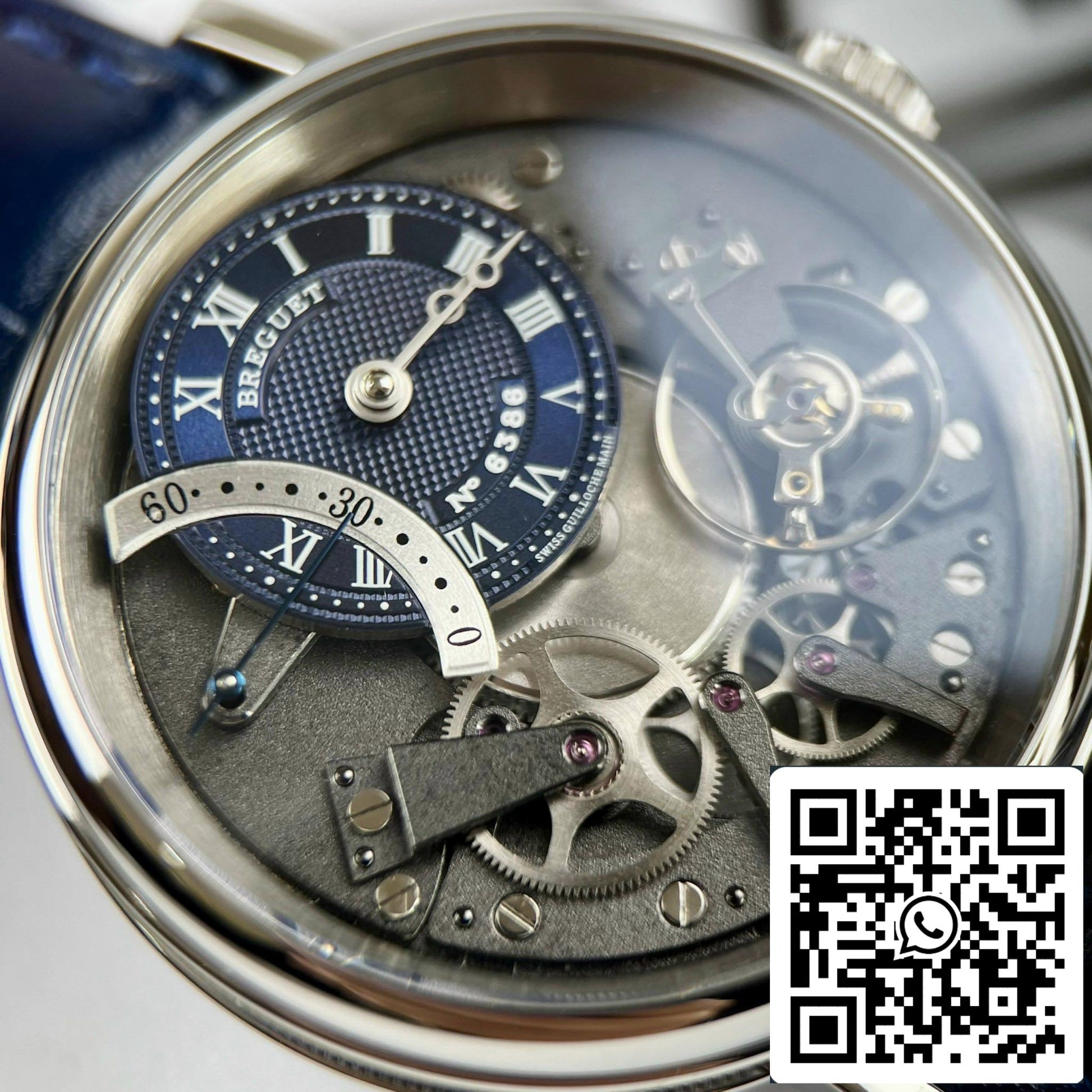 Breguet Tradition 7097BB/GY/9WU 1:1 Best Edition ZF Factory 18k White Gold US Replica Watch