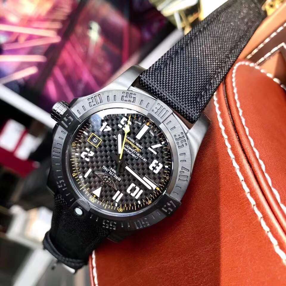 Breitling Avenger Blackbird 44 with 3D dial Swiss Original Movement US Replica Watch