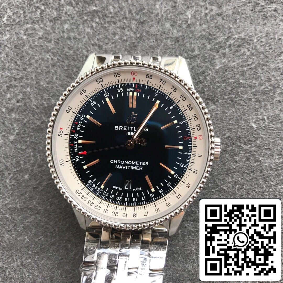 Breitling Navitimer 1 A17326211B1A1 1:1 Best Edition V7 Factory Blue Dial US Replica Watch