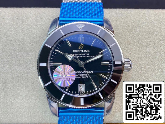 Breitling Superocean Heritage II AB202033/Q618/152A GF Factory 1:1 Best Edition Swiss ETA9015 Black Dial US Replica Watch