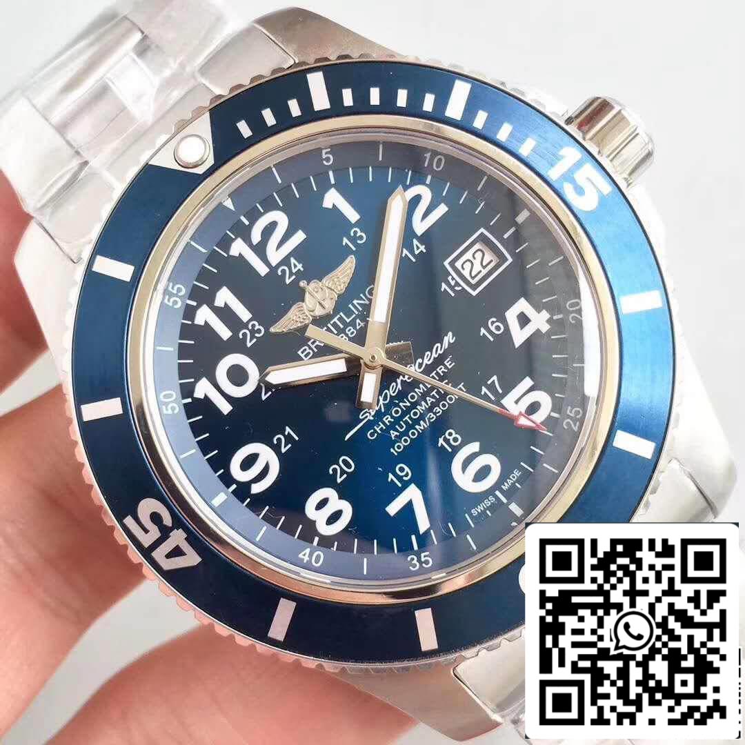 Breitling Superocean II A17392D7/BD68 GF Factory 1:1 Best Edition Swiss ETA2824 Blue Dial US Replica Watch