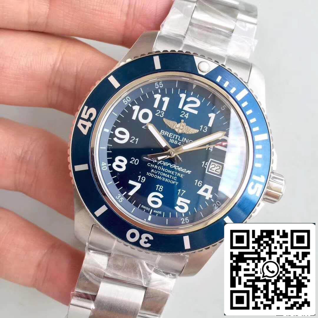 Breitling Superocean II A17392D7/BD68 GF Factory 1:1 Best Edition Swiss ETA2824 Blue Dial US Replica Watch