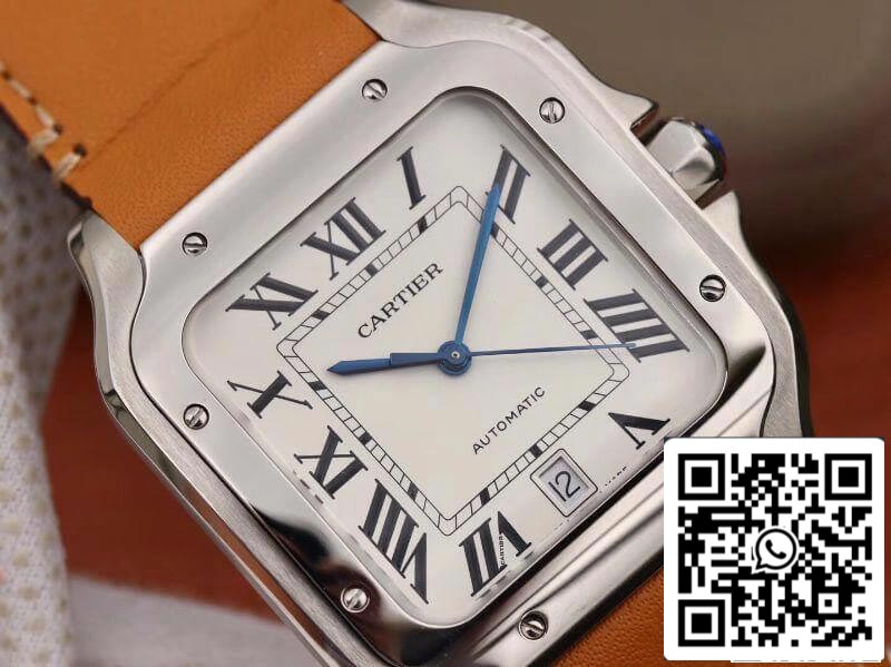 Cartier De Santos WSSA0009 KOR Factory 1:1 Best Edition Swiss ETA9015 US Replica Watch