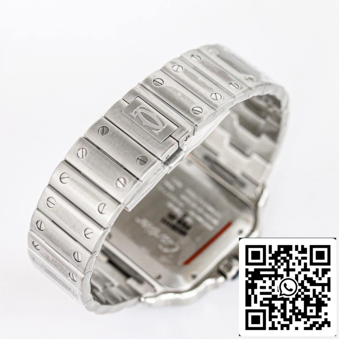 Cartier Santos 1:1 Best Edition GF Factory Stainless Steel Strap US Replica Watch