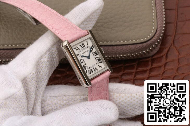 Cartier Tank Ladies 1:1 Best Edition K11 Factory White Dial US Replica Watch