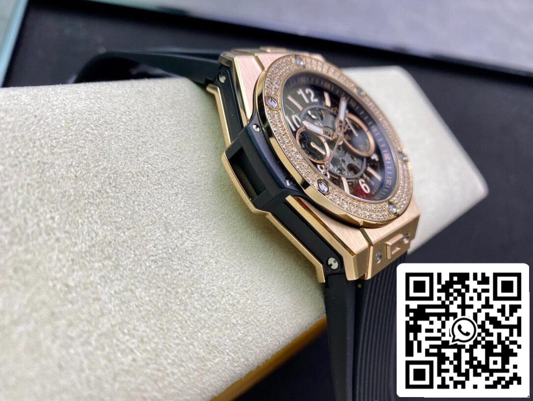 Hublot BIG BANG 421.OX.1180.RX.1104 1:1 Best Edition ZF Factory Skeleton Dial US Replica Watch