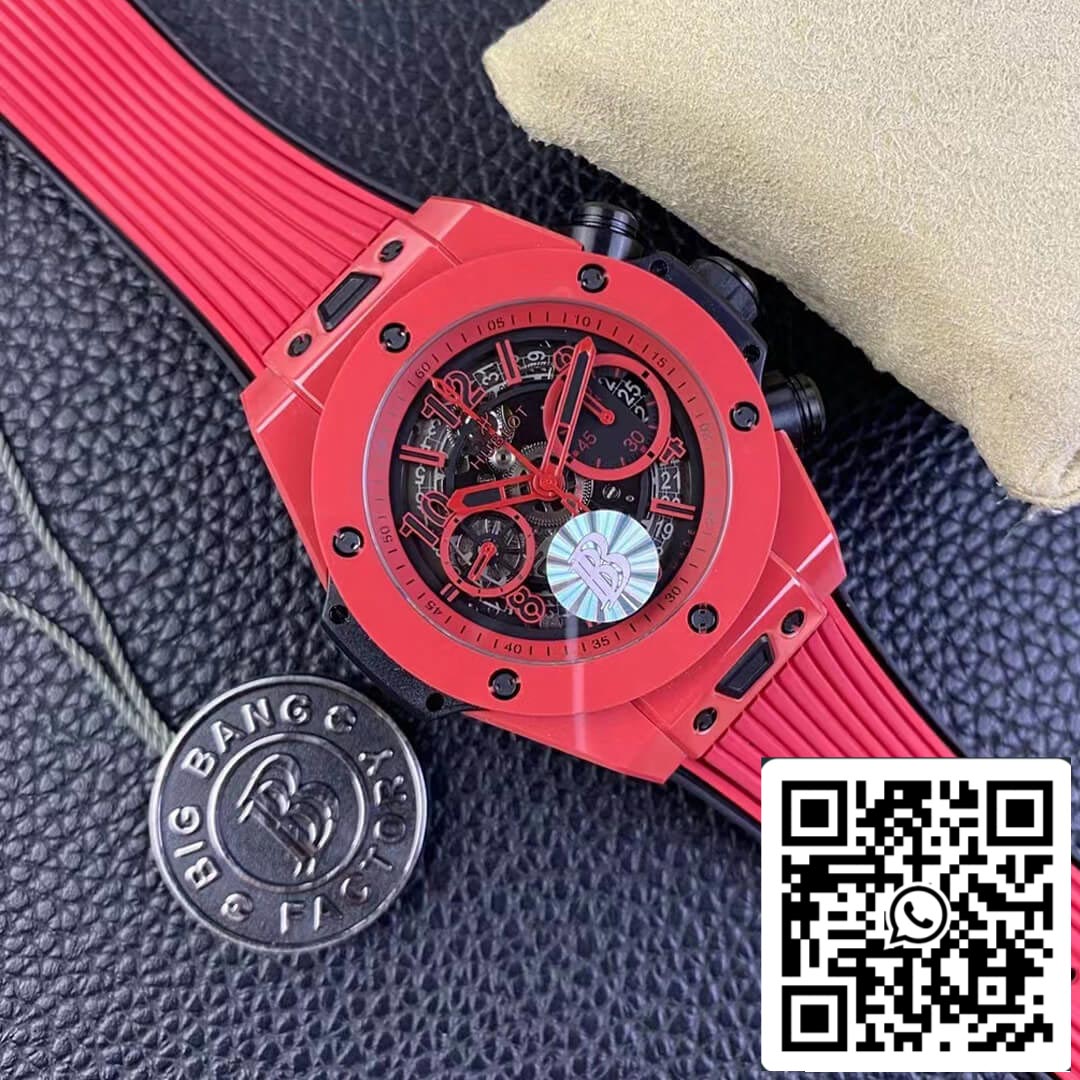 Hublot BIG BANG Unico 411.CF.8513.RX 1:1 Best Edition BB Factory Red Ceramics US Replica Watch