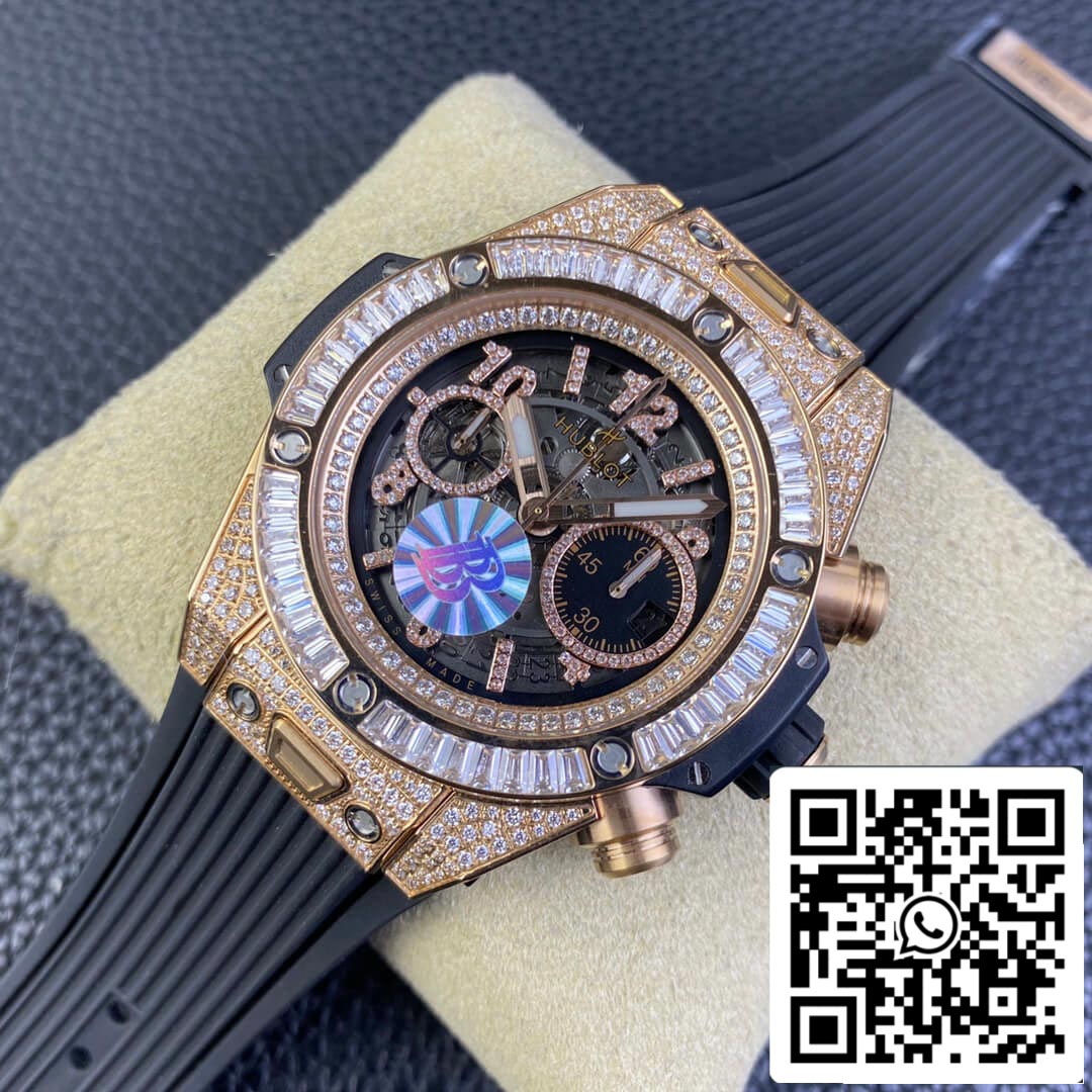 Hublot BIG BANG Unico 421.OX.1180.RX.0904 1:1 Best Edition BB Factory Diamond Case US Replica Watch