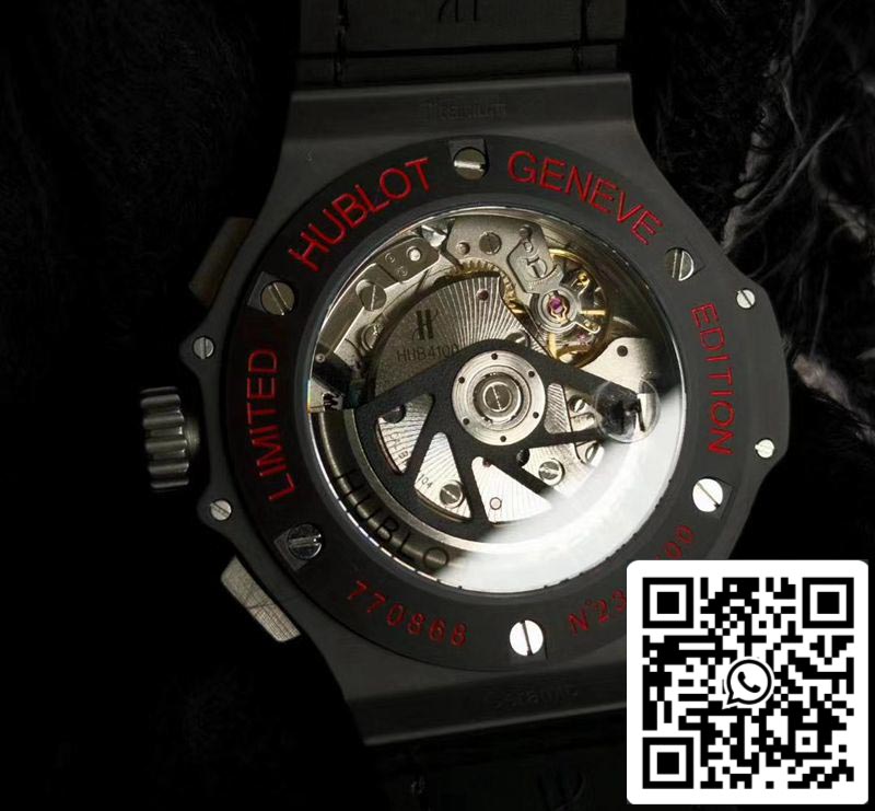 Hublot Big Bang 301.CI.1123.GR 1:1 Best Edition V6 Factory Black Ceramic Swiss HUB4100 US Replica Watch