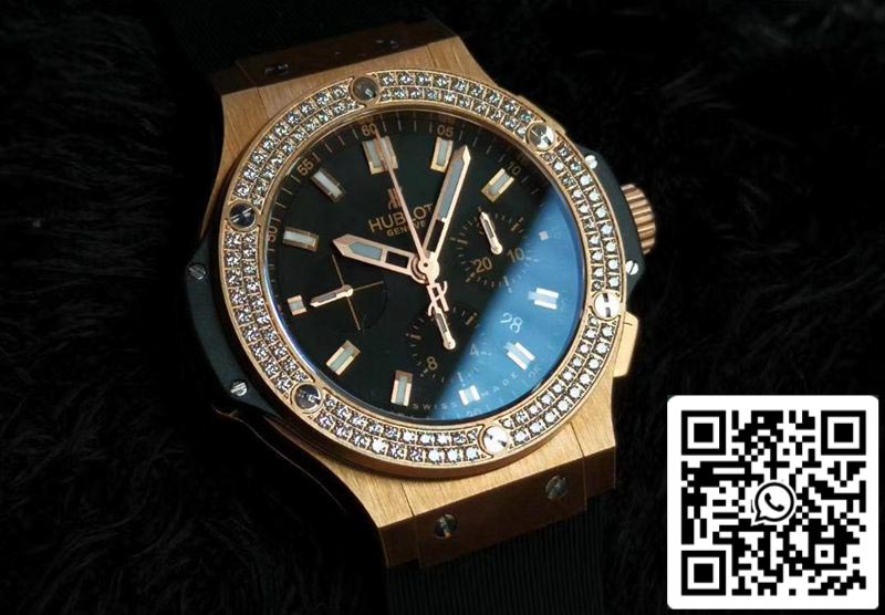 Hublot Big Bang 301.PX.1180.RX.1104 1:1 Best Edition V6 Factory Rose Gold Diamond Swiss HUB4100 US Replica Watch