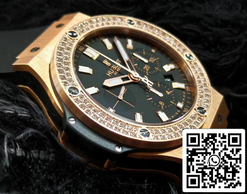 Hublot Big Bang 301.PX.1180.RX.1104 1:1 Best Edition V6 Factory Rose Gold Diamond Swiss HUB4100 US Replica Watch