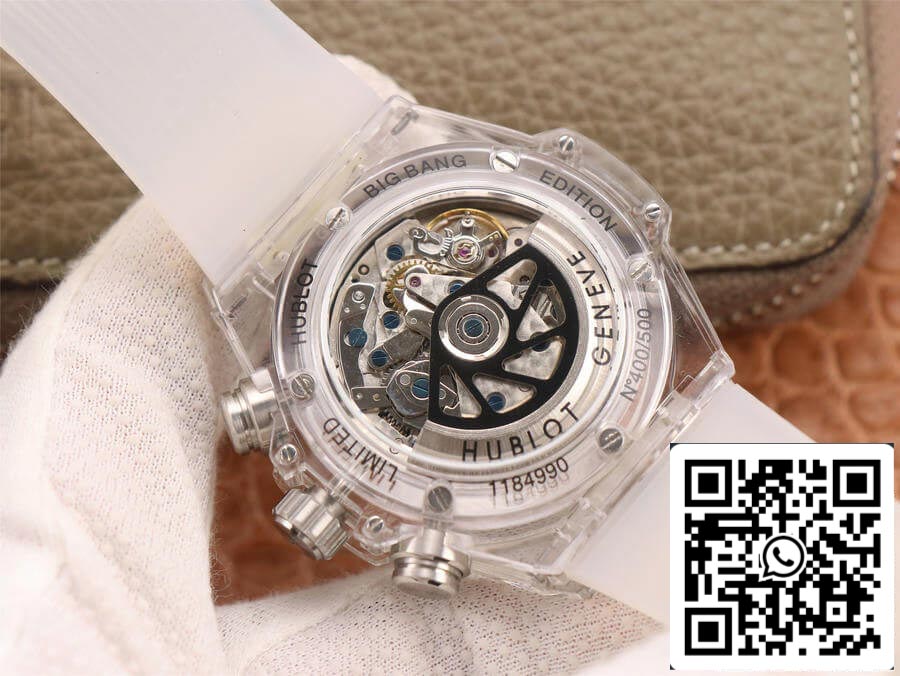 Hublot Big Bang 411.JX.4802.RT 1:1 Best Edition White Transparent Dial US Replica Watch