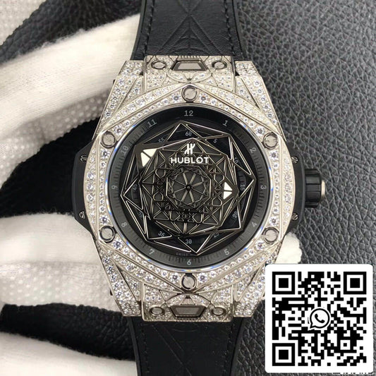 Hublot Big Bang 415.NX.1112.VR.1704.MXM17 1:1 Best Edition WWF Factory Black Dial US Replica Watch