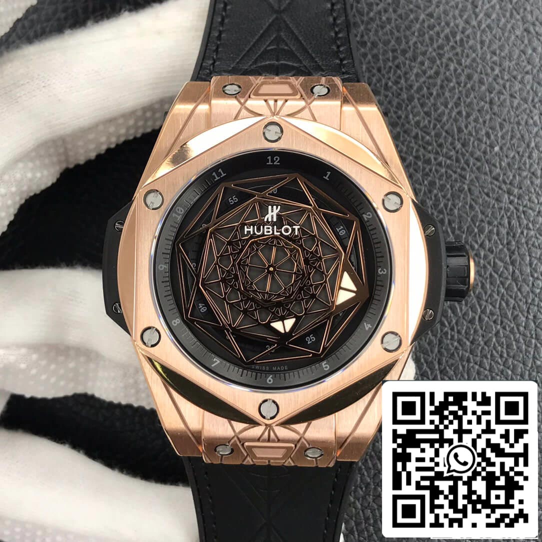 Hublot Big Bang 415.OX.1118.VR.MXM17 1:1 Best Edition WWF Factory Gold Dial US Replica Watch