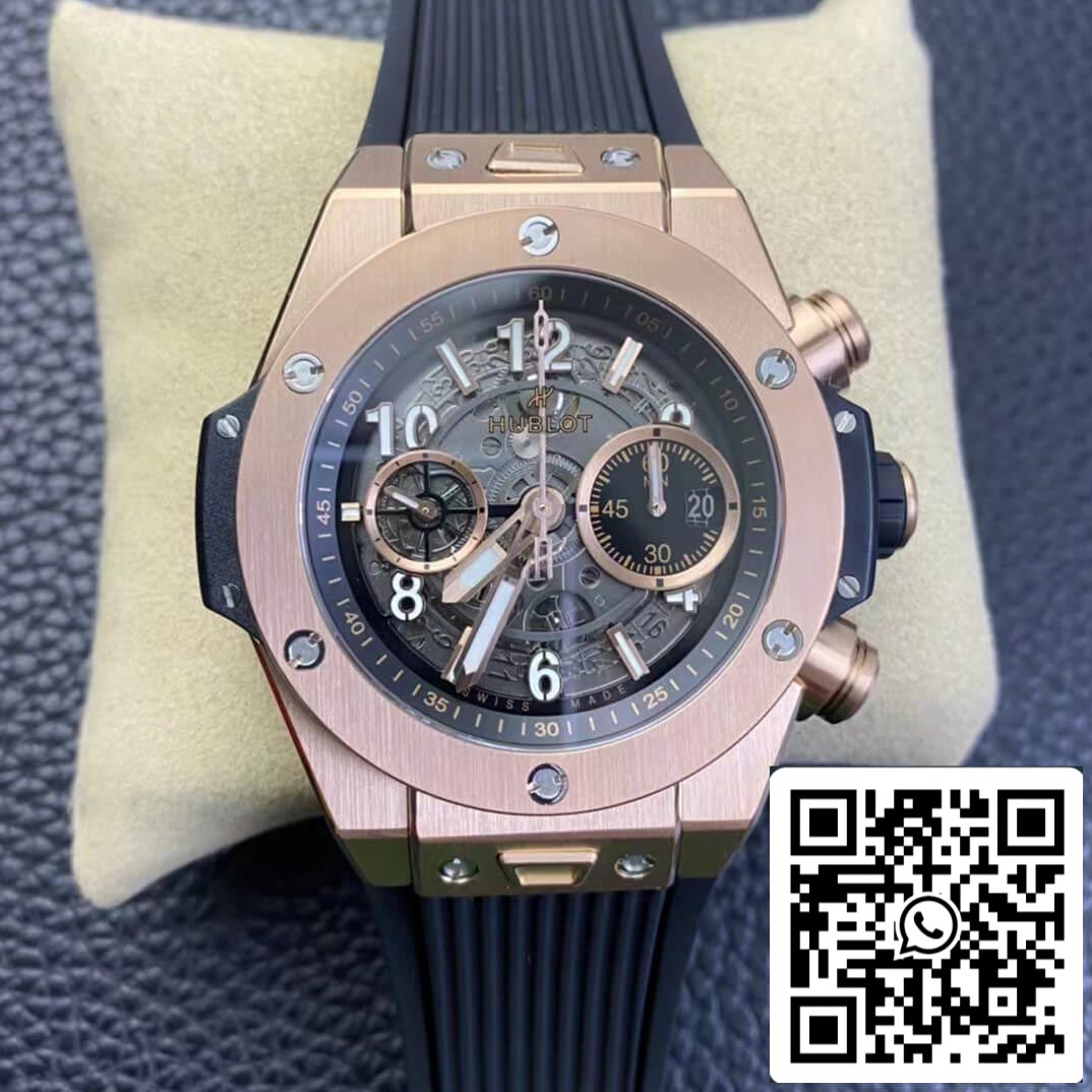 Hublot Big Bang 421.OX.1180.RX 1:1 Best Edition ZF Factory Rose Gold Bezel US Replica Watch