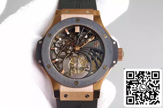 Hublot Big Bang Hollow Tourbillon 1:1 Best Edition Swiss Manual Winding Tourbillon Movement US Replica Watch