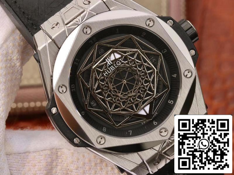 Hublot Big Bang Sang Bleu 415.NX.1112.VR.MXM16 TMF Factory 1:1 Best Edition Swiss ETA1213 Black Dial US Replica Watch