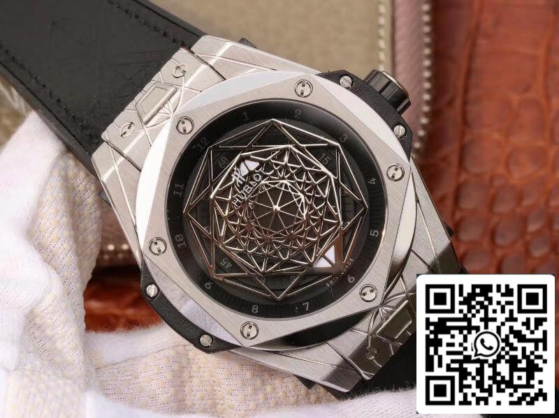 Hublot Big Bang Sang Bleu 415.NX.1112.VR.MXM16 TMF Factory 1:1 Best Edition Swiss ETA1213 Black Dial US Replica Watch