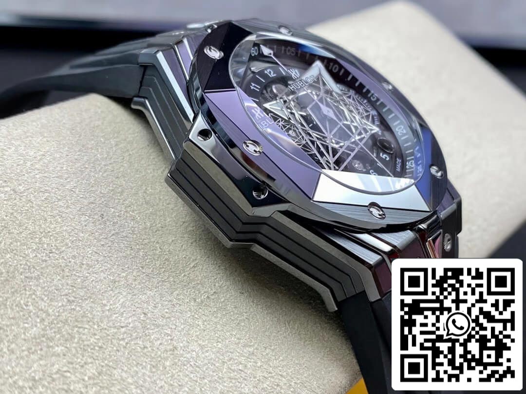 Hublot Big Bang Sang Bleu II 418.CX.1114.RX.MXM20 1:1 Best Edition BB Factory Black Ceramics US Replica Watch