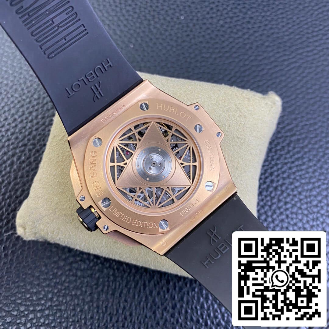 Hublot Big Bang Sang Bleu II 418.OX.1108.RX.MXM19 1:1 Best Edition BB Factory Black Dial US Replica Watch