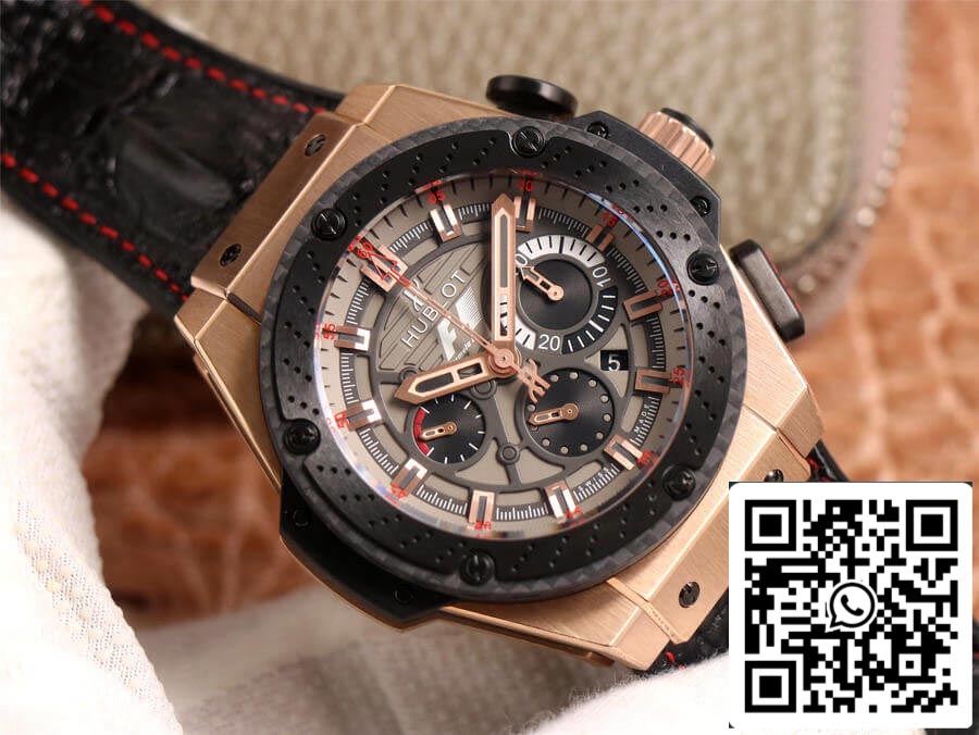 Hublot King Power 703.ZM.1123.NR.FMO10 1:1 Best Edition V6 Factory Rose Gold US Replica Watch