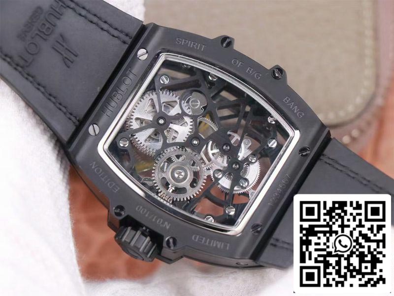 Hublot Masterpiece Tourbillon 906.ND.0129.VR.AES12 1:1 Best Edition JB Factory Skeletonized Dial Swiss HUB 9006 US Replica Watch