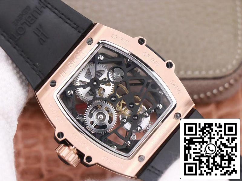 Hublot Masterpiece Tourbillon 906.OX.0123.VR.AES13 1:1 Best Edition JB Factory Skeletonized Dial Swiss HUB 9006 US Replica Watch