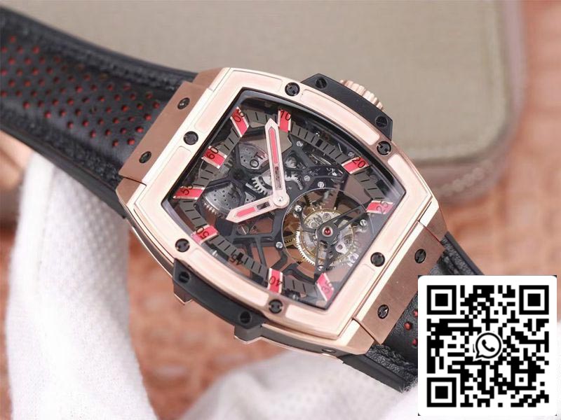 Hublot Masterpiece Tourbillon 906.OX.0123.VR.AES13 1:1 Best Edition JB Factory Skeletonized Dial Swiss HUB 9006 US Replica Watch