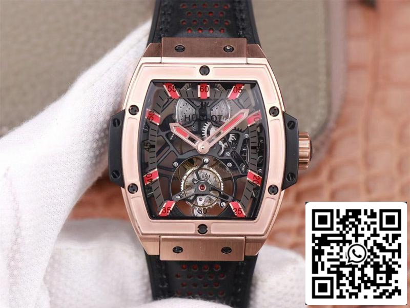 Hublot Masterpiece Tourbillon 906.OX.0123.VR.AES13 1:1 Best Edition JB Factory Skeletonized Dial Swiss HUB 9006 US Replica Watch