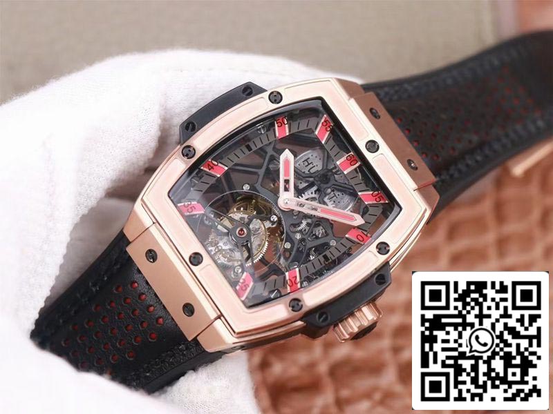 Hublot Masterpiece Tourbillon 906.OX.0123.VR.AES13 1:1 Best Edition JB Factory Skeletonized Dial Swiss HUB 9006 US Replica Watch