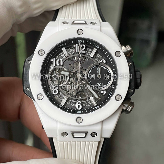 Hublot Big Bang Unico Céramique 441.HX.1171.RX 1:1 Meilleure édition BBF Factory Céramique blanche 