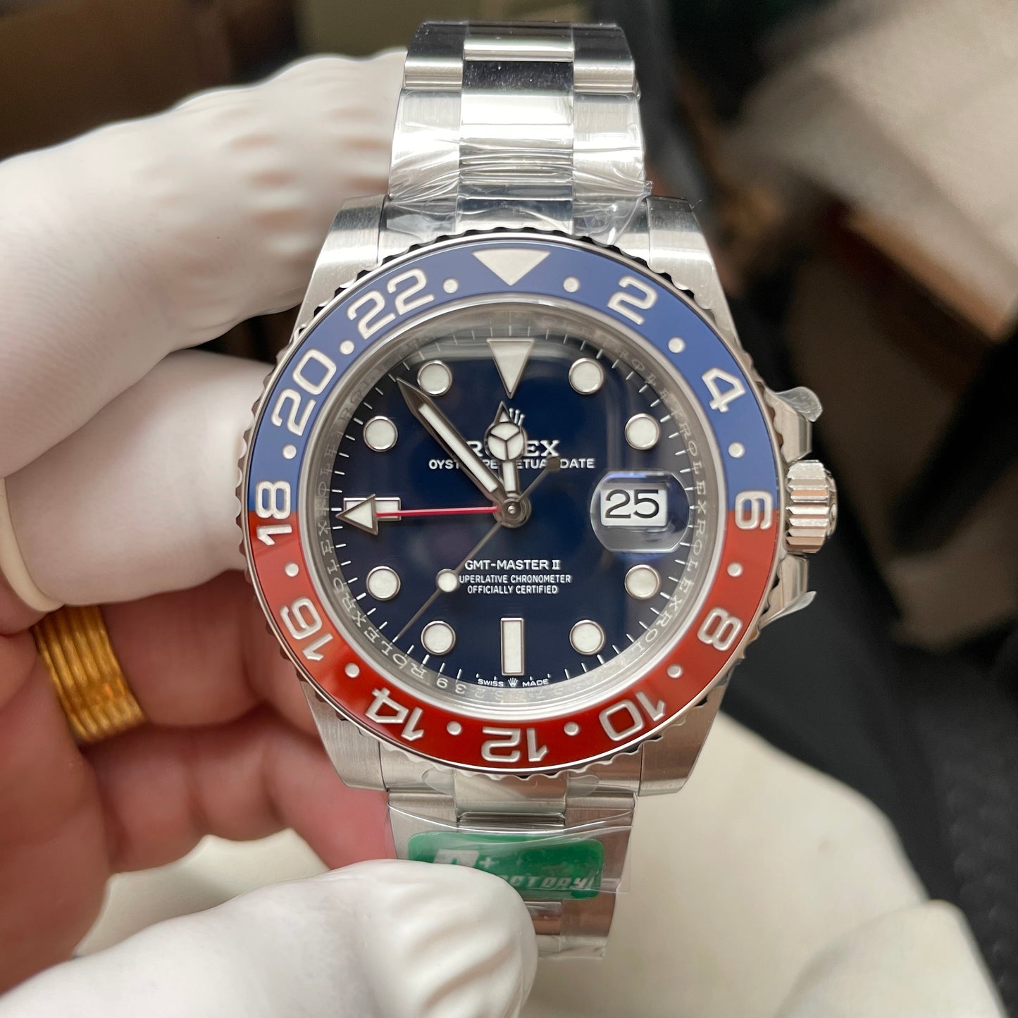 Rolex GMT Master II M126719blro-0003 1:1 Best Edition C+ Factory Blue Dial