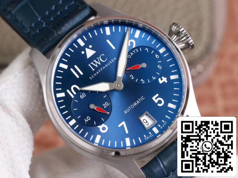 IWC Big Pilot IW501008 1:1 Best Edition ZF Factory Blue Dial Swiss ETA51111 US Replica Watch