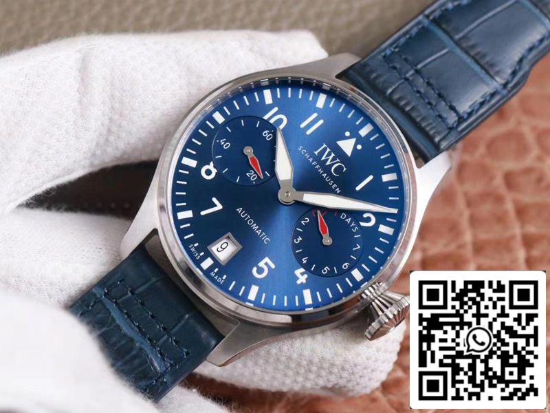 IWC Big Pilot IW501008 1:1 Best Edition ZF Factory Blue Dial Swiss ETA51111 US Replica Watch