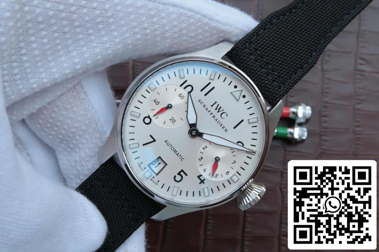 IWC Pilot 3777 Limited Edition 1:1 Best Edition ZF Factory White Dial US Replica Watch