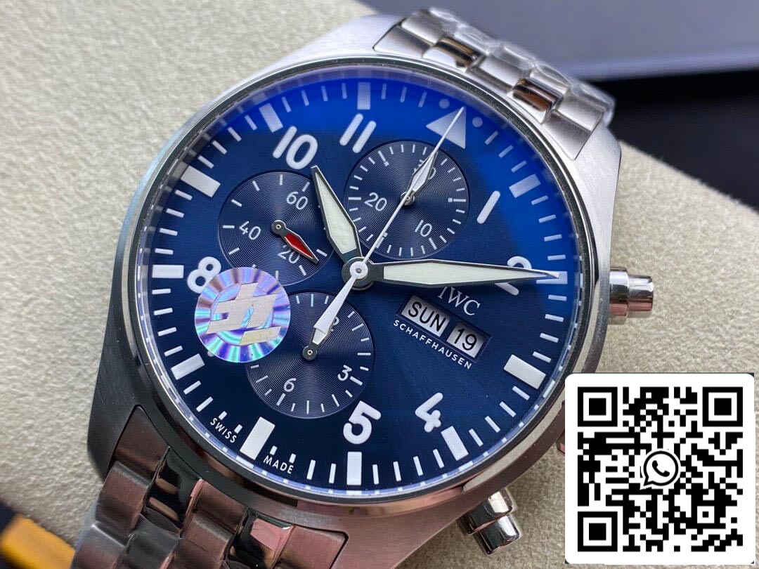 IWC Pilot Chronograph IW377717 ZF Factory 1:1 Best Edition Swiss ETA7750 Blue Dial US Replica Watch