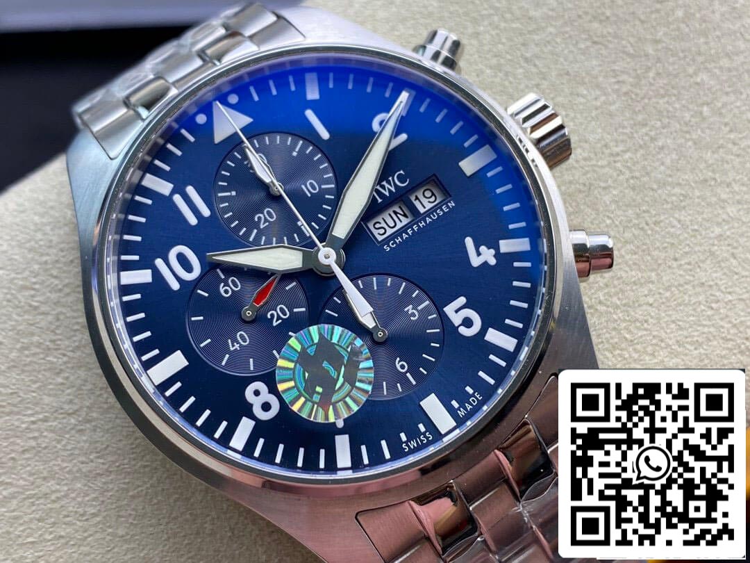 IWC Pilot Chronograph IW377717 ZF Factory 1:1 Best Edition Swiss ETA7750 Blue Dial US Replica Watch