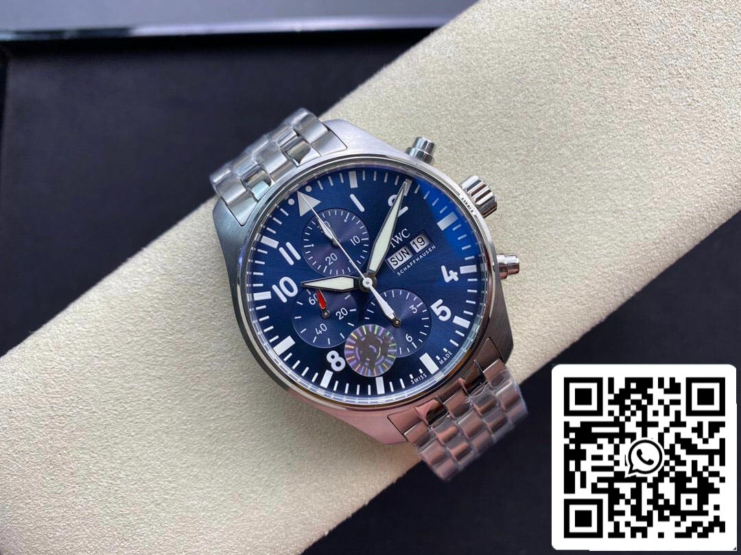 IWC Pilot Chronograph IW377717 ZF Factory 1:1 Best Edition Swiss ETA7750 Blue Dial US Replica Watch