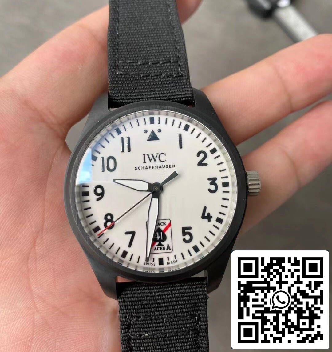 IWC Pilot IW326905 1:1 Best Edition M+ Factory White Dial US Replica Watch