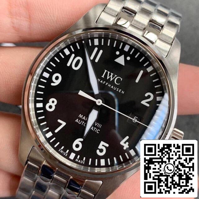 IWC Pilot IW327011 1:1 Best Edition V7 Factory Black Dial US Replica Watch