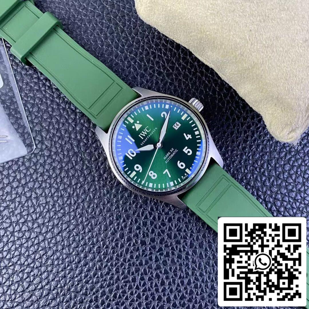 IWC Pilot IW328205 1:1 Best Edition M+ Factory Green Dial US Replica Watch