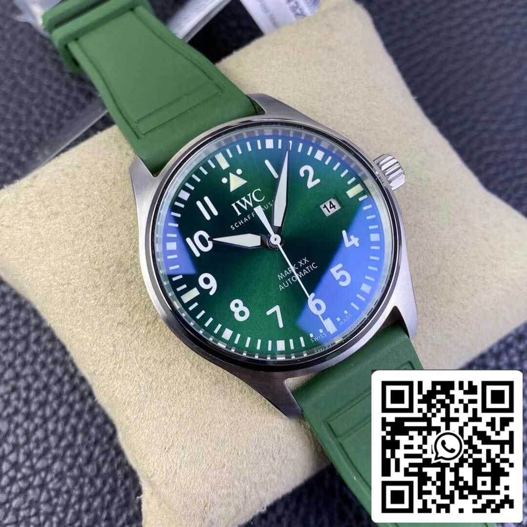 IWC Pilot IW328205 1:1 Best Edition M+ Factory Green Dial US Replica Watch