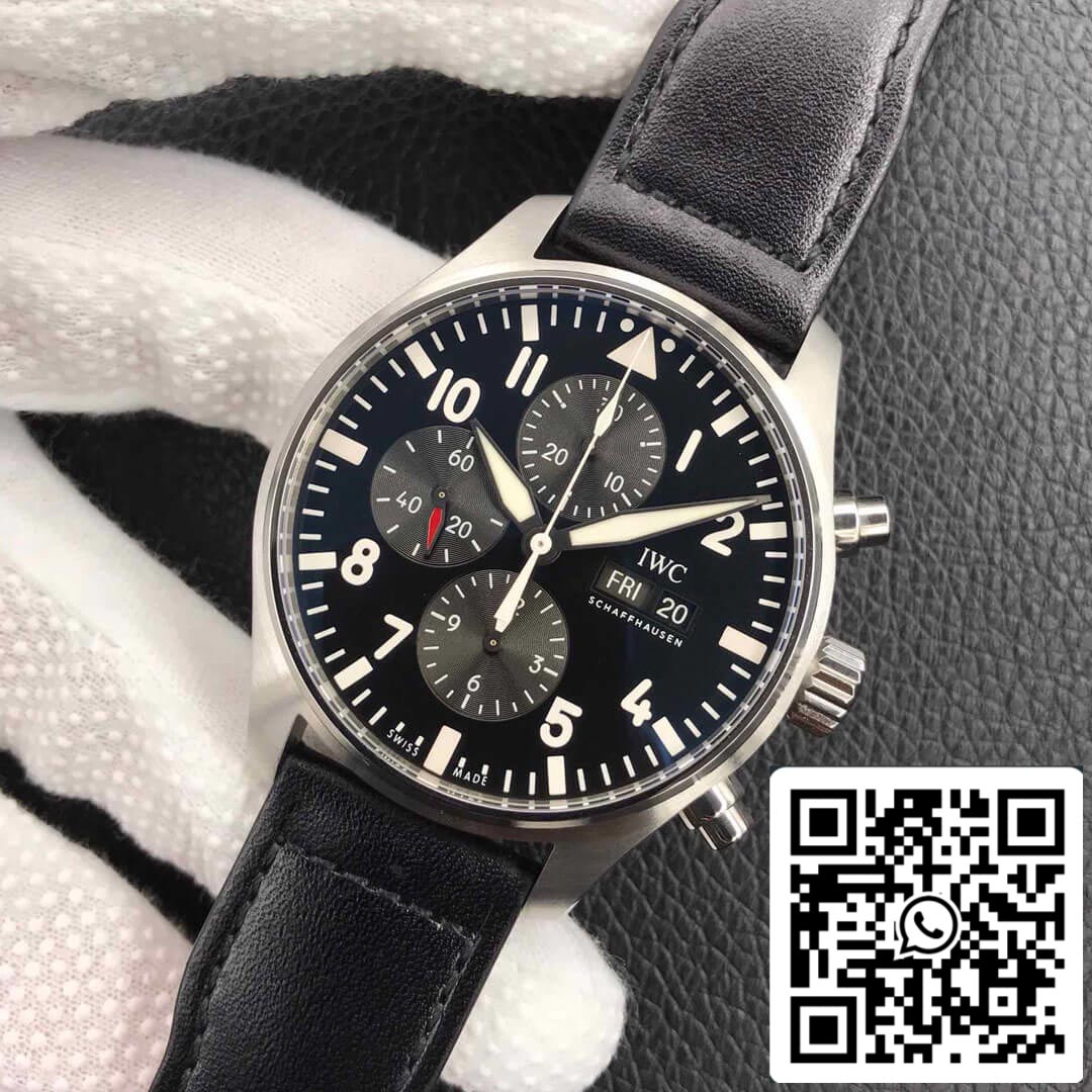 IWC Pilot IW377709 1:1 Best Edition ZF Factory Black Dial US Replica Watch