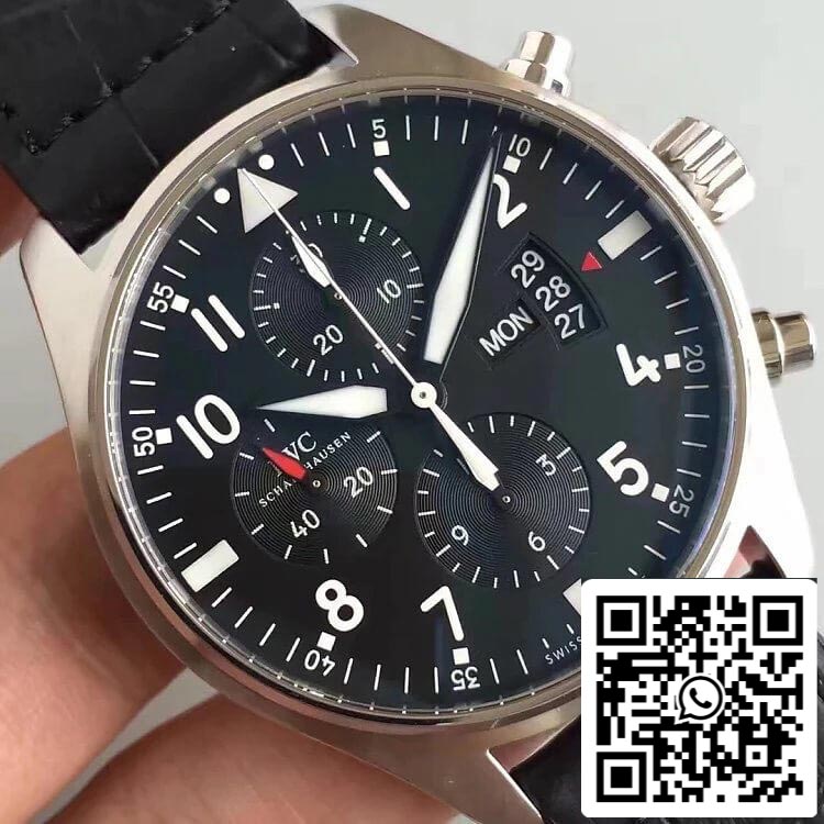 IWC Pilot IW37777 1:1 Best Edition ZF Factory Black Dial US Replica Watch